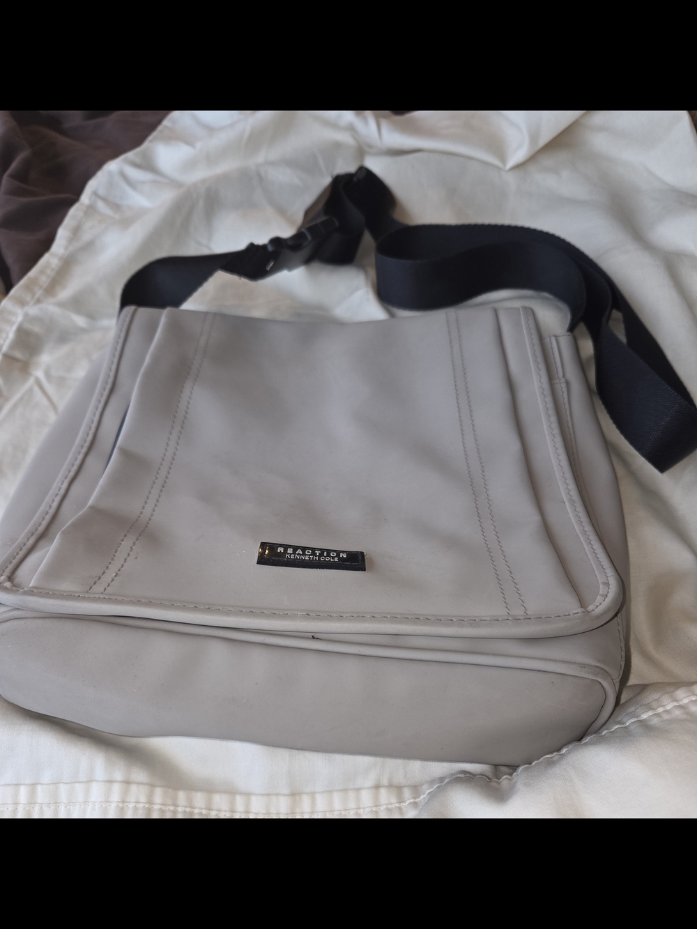 Kenneth Cole Reaction Taupe Crossbody